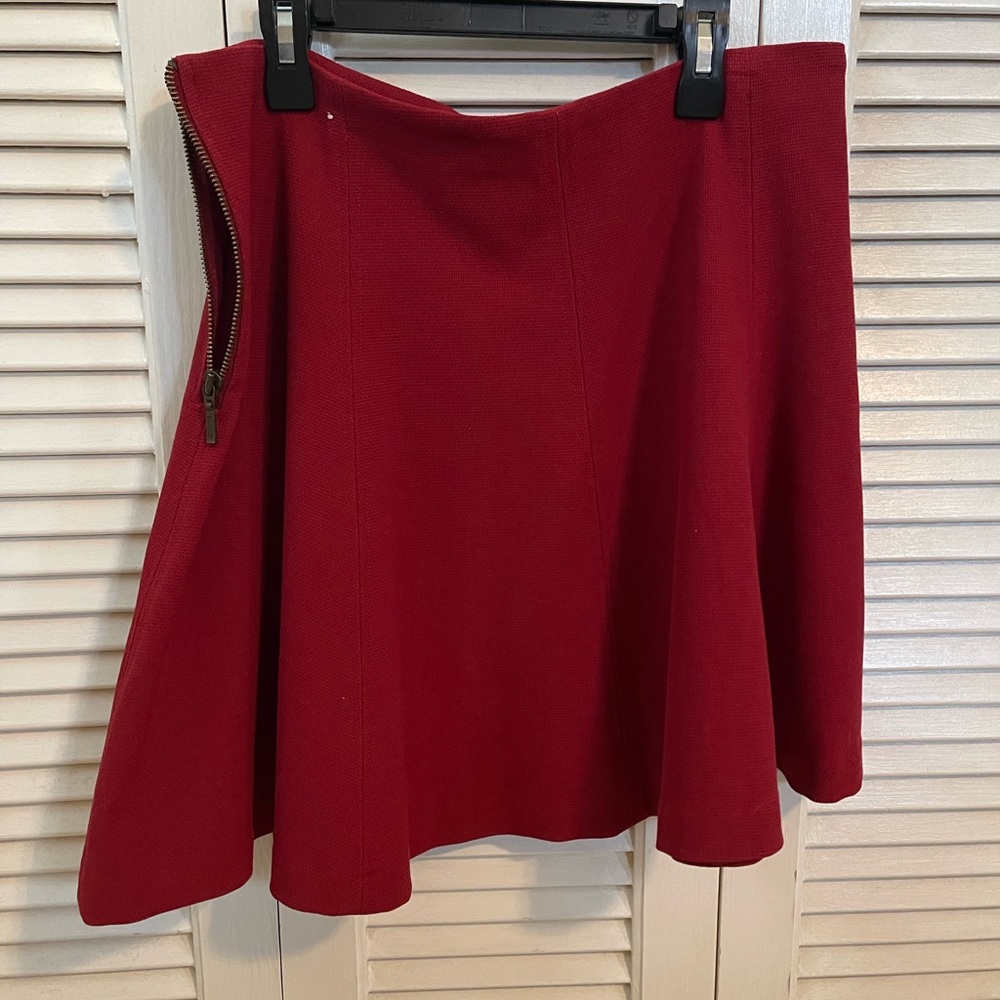 Red Flare Old Navy Skirt